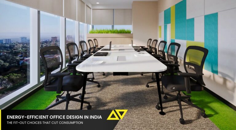 Energy-Efficient Office Design in India: The Fit-Out Choices That Cut Consumption