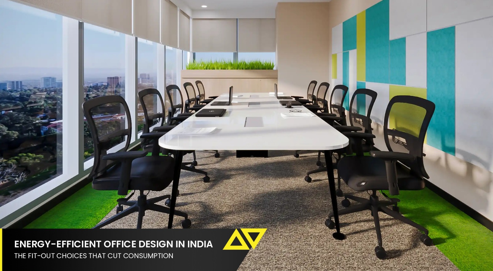 Energy-Efficient Office Design in India: The Fit-Out Choices That Cut Consumption