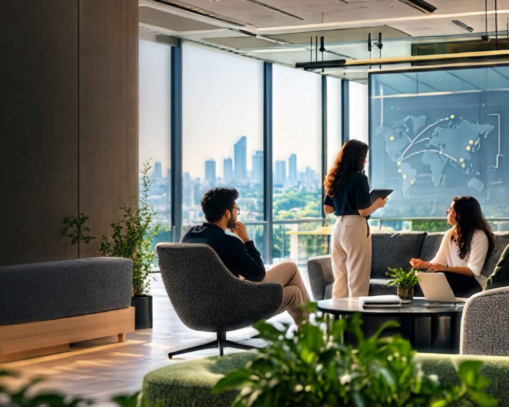 India GCC workplace designed for innovation, technology and global collaboration